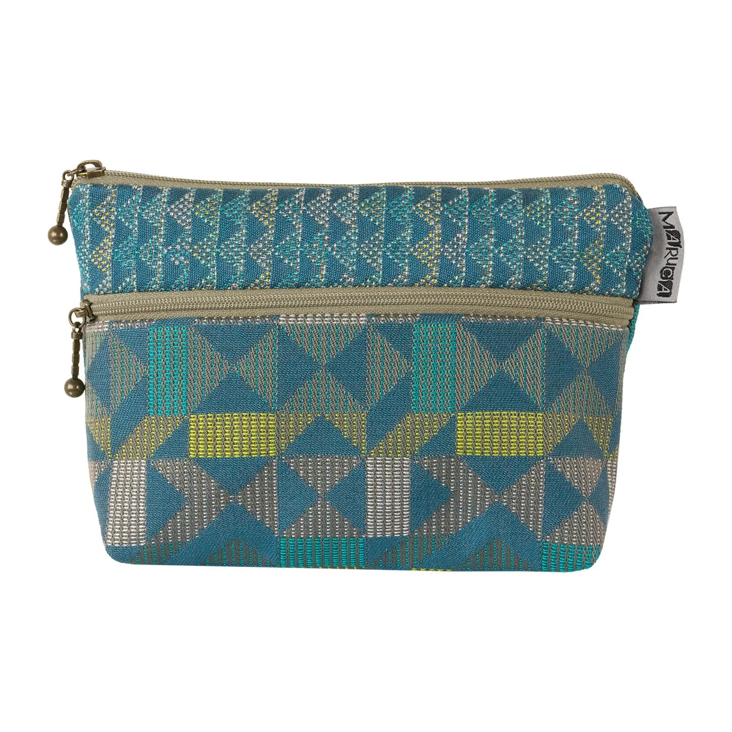 Maruca Cosmetic Bag in Americana Teal