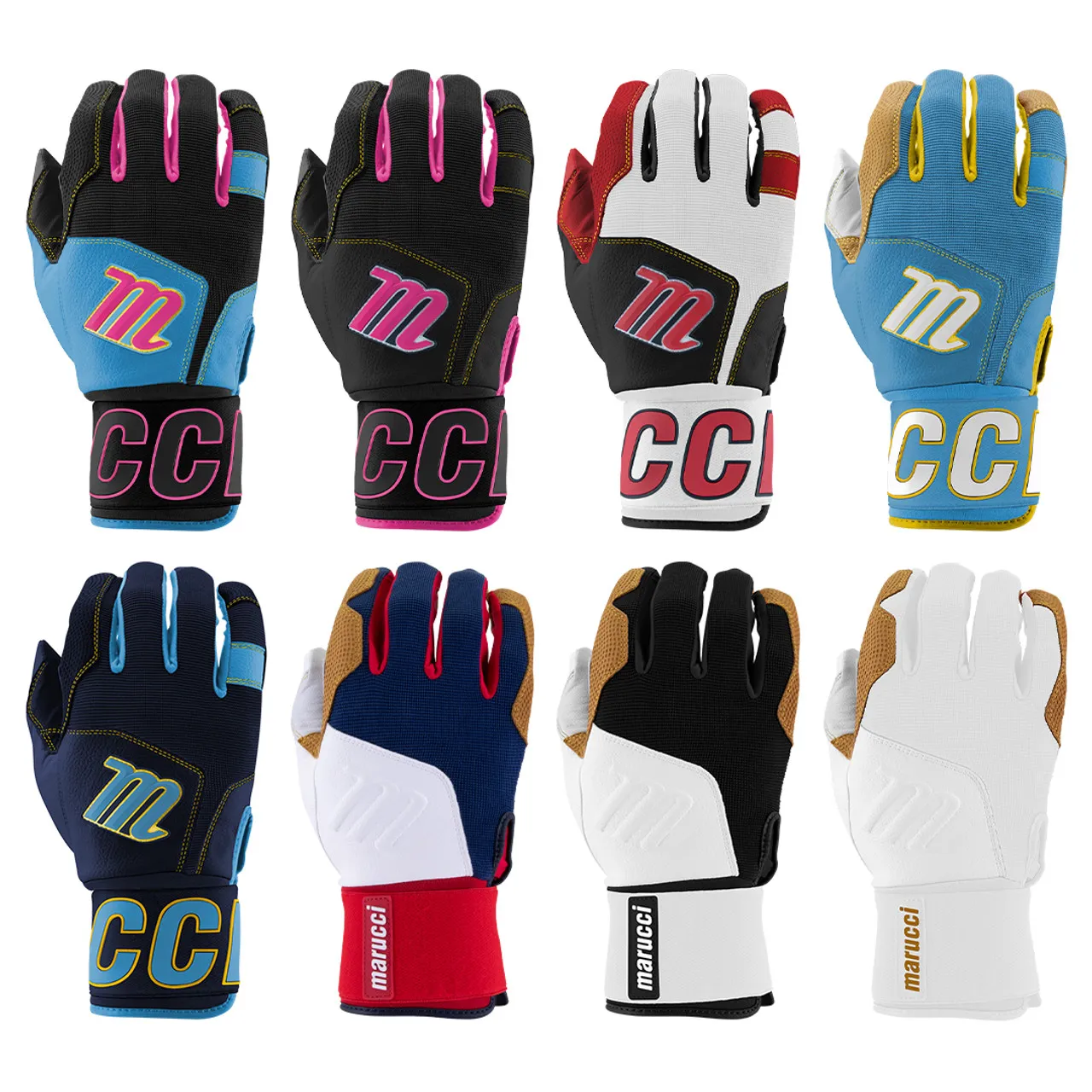 Marucci Blacksmith Youth Baseball Batting Gloves – MBG2BKSMFWY