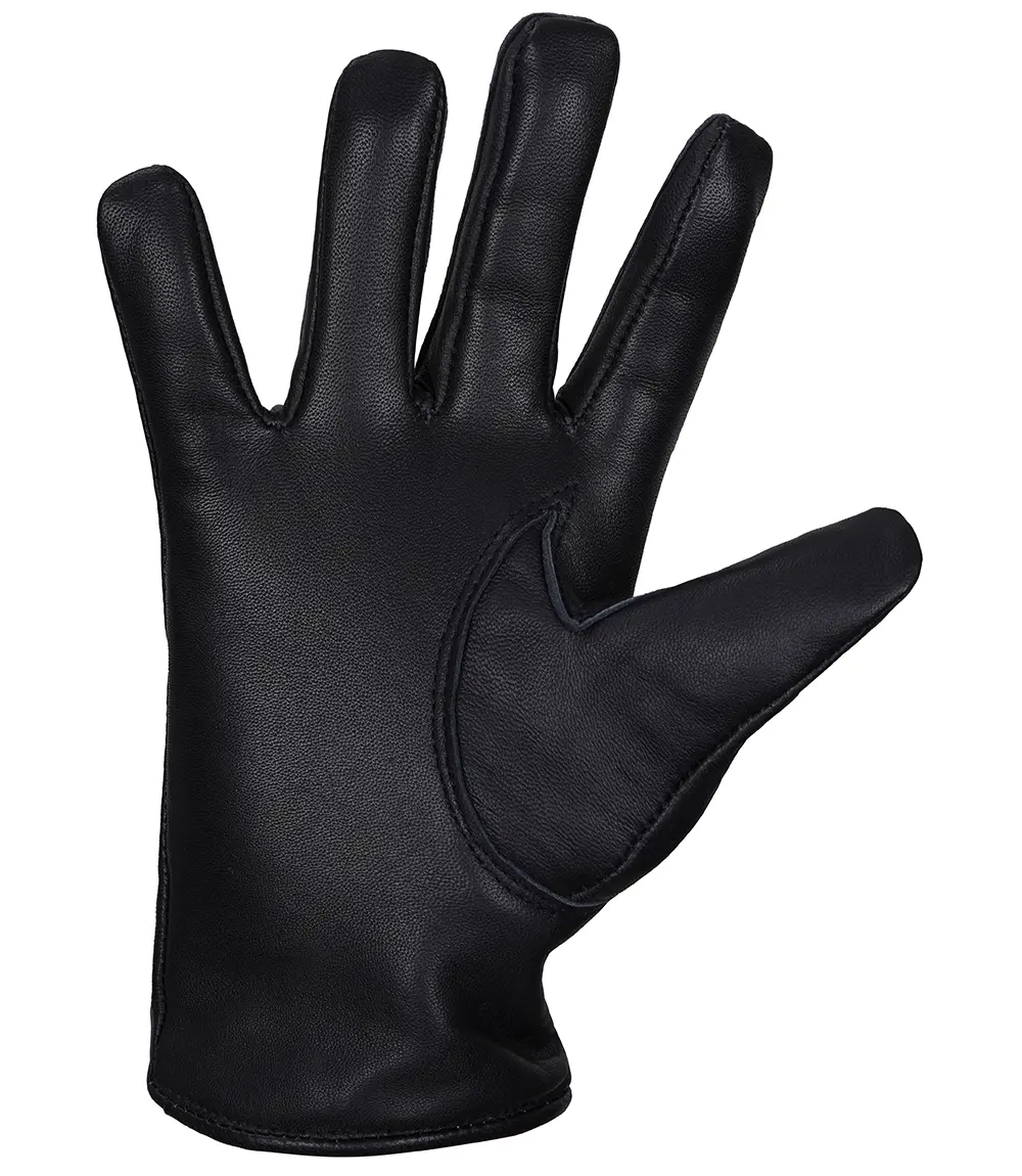 Men's Leather Black Gloves