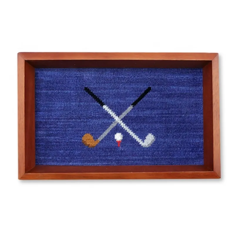 Needlepoint Valet Tray- (four variants)