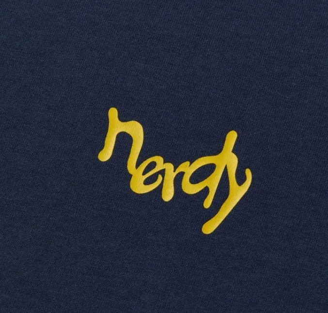 NERDY  |Unisex Cotton Logo T-Shirts