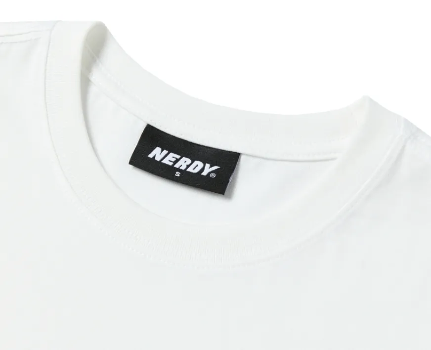 NERDY  |Unisex Cotton Logo T-Shirts