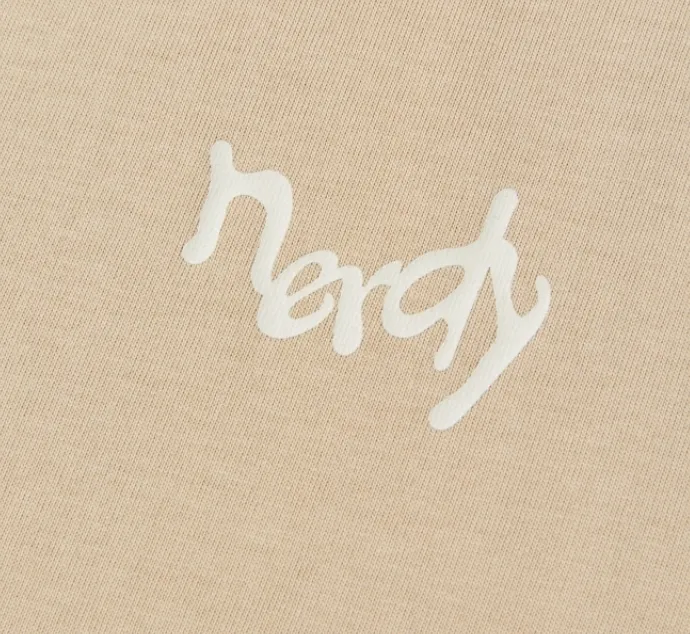 NERDY  |Unisex Cotton Logo T-Shirts