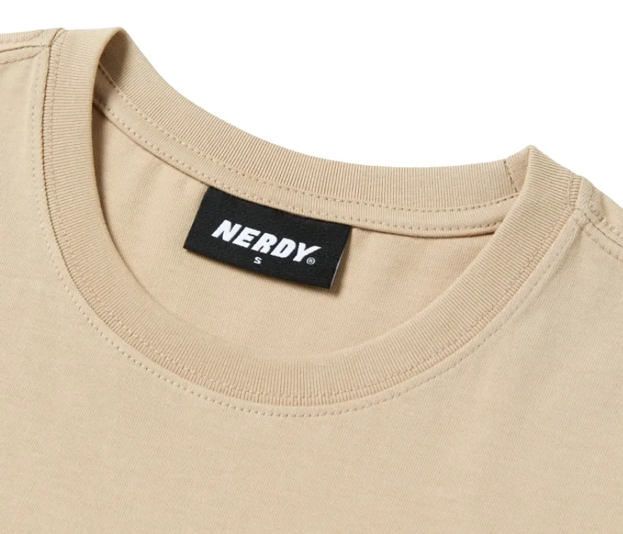 NERDY  |Unisex Cotton Logo T-Shirts