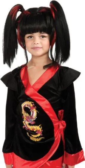 Ninja Girl Child Wig 52554