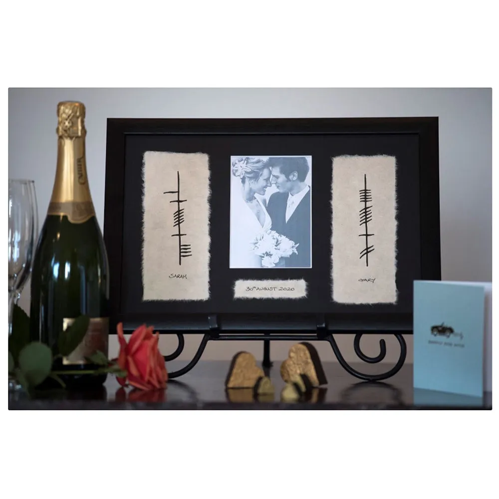 Ogham Photo Frame