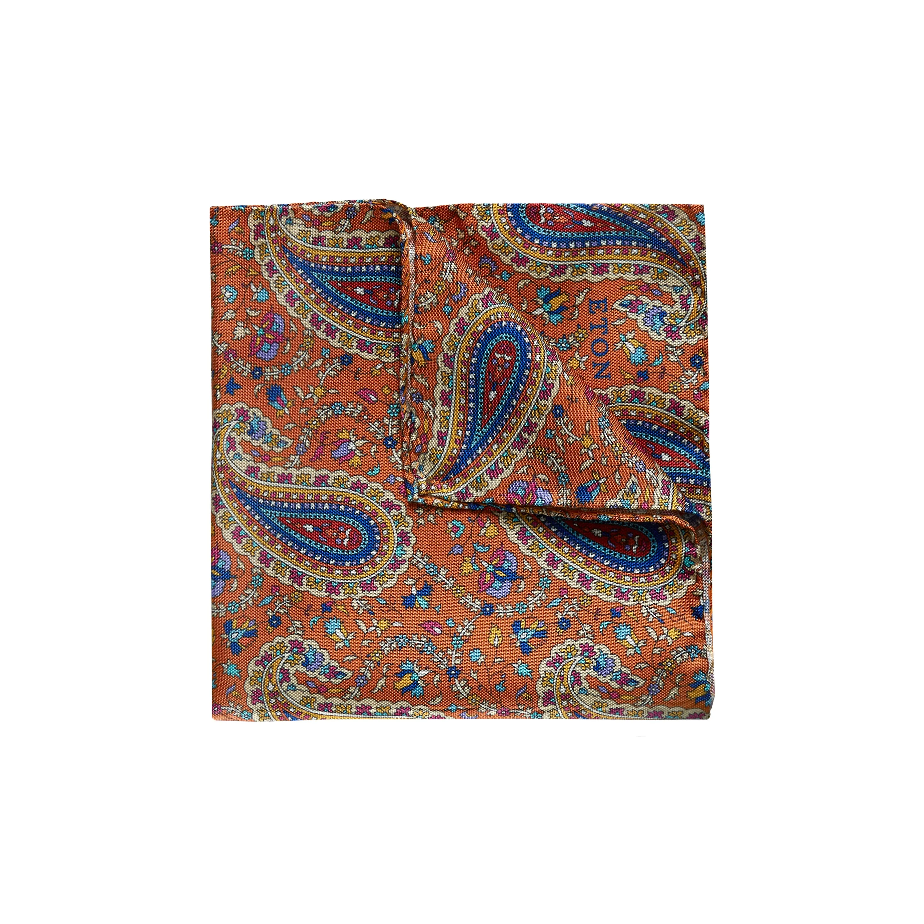 Paisley Print Pocket Square