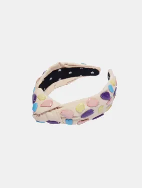 Pebble Mosaic Knotted Headband