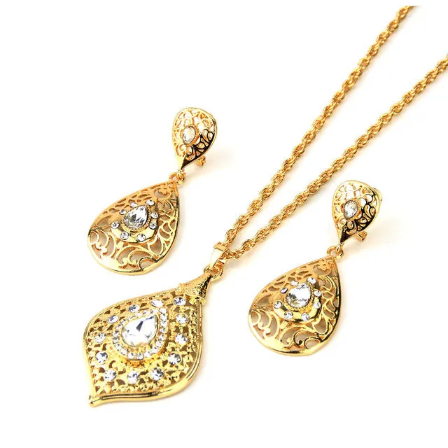 Pendant Necklace Drop Earring for Women