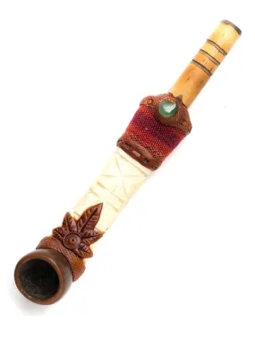 Peruvian Bone Smoking Pipe