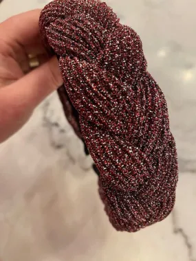 Pink Frost Braid Headband