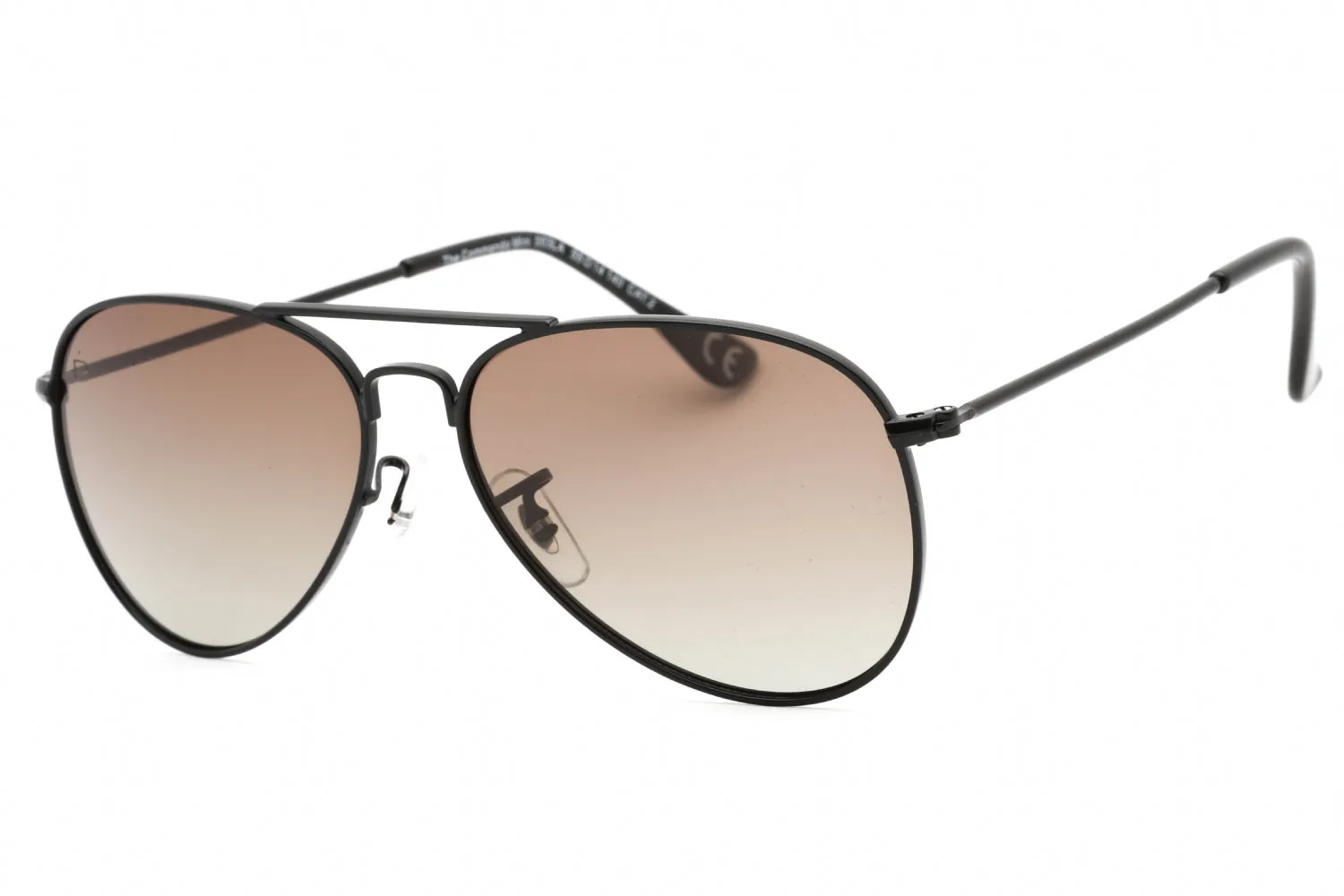 Prive Revaux The Commando Mini Sunglasses Caviar Black/Beige