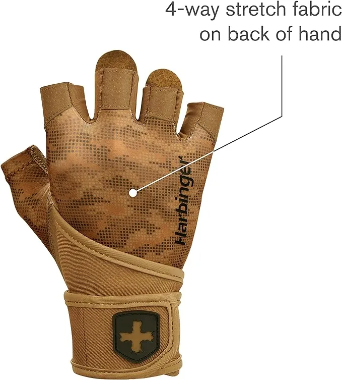 Pro Wristwrap Gloves 2.0 men's tan camo