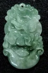 Rabbit Loves Family, Friends Burmese Jadeite Pendant (BJPZ-Rabbit)