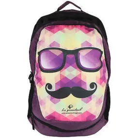 Rainco Glares Purple Backpack / School Bag by President Bags