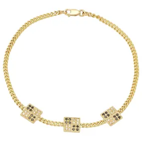 Rectangular Diamonds Bracelet