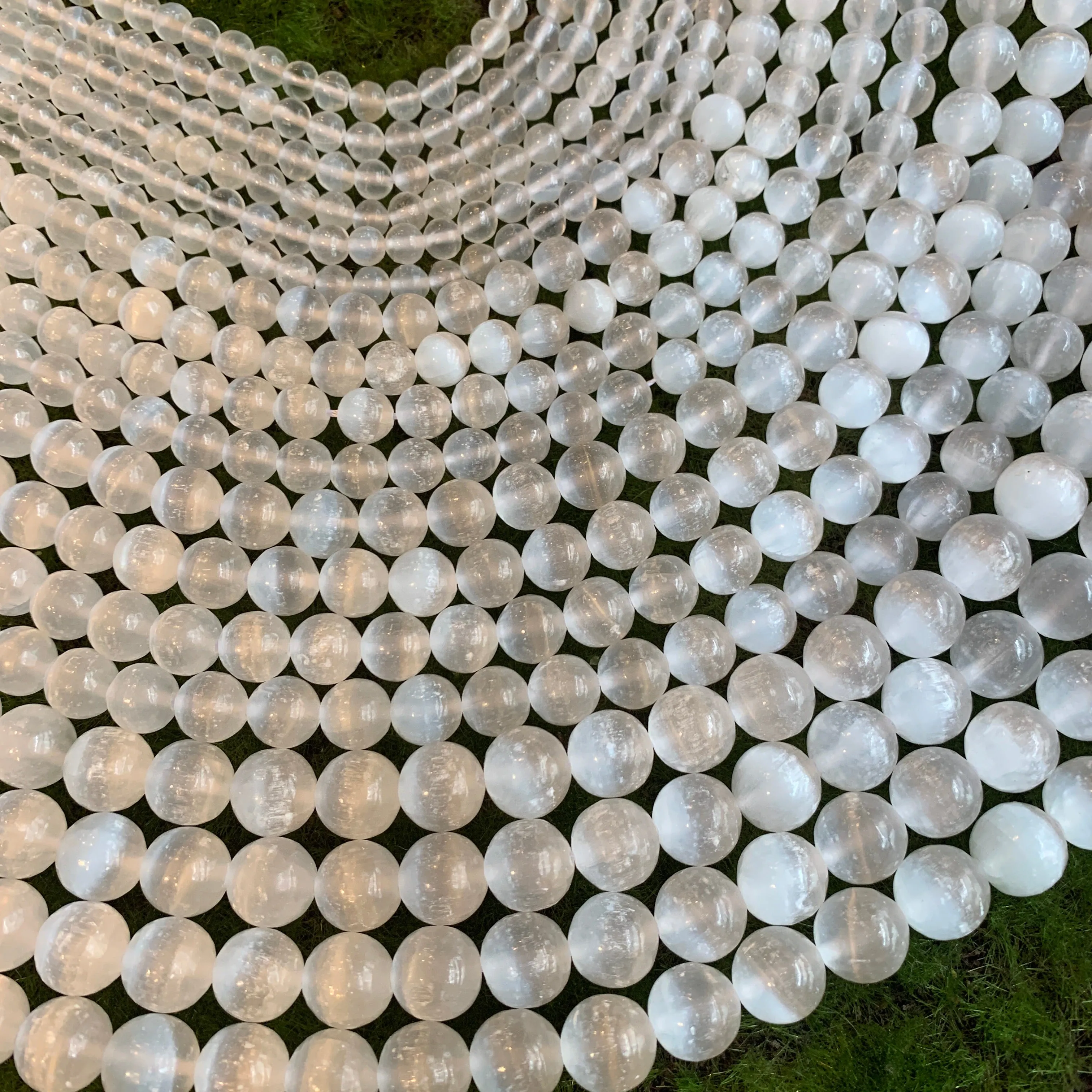 Selenite Beads