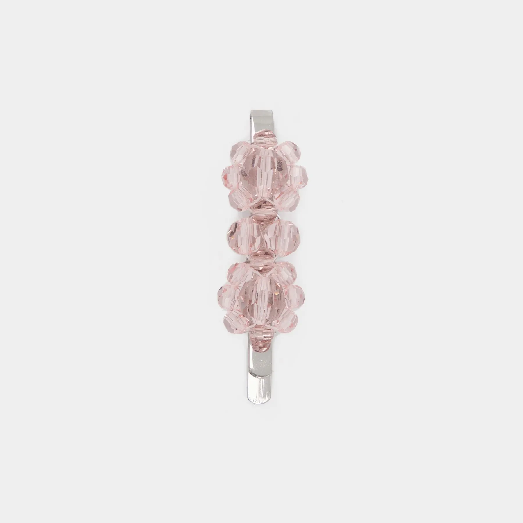 Simone Rocha  Mini Flower Hair Clip - Simone Rocha - Pink - Strass