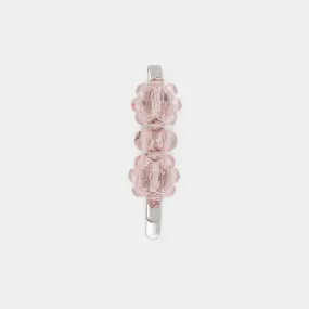 Simone Rocha  Mini Flower Hair Clip - Simone Rocha - Pink - Strass