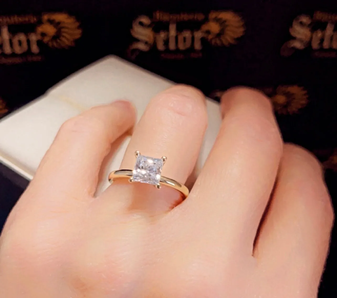 Solitaire ring