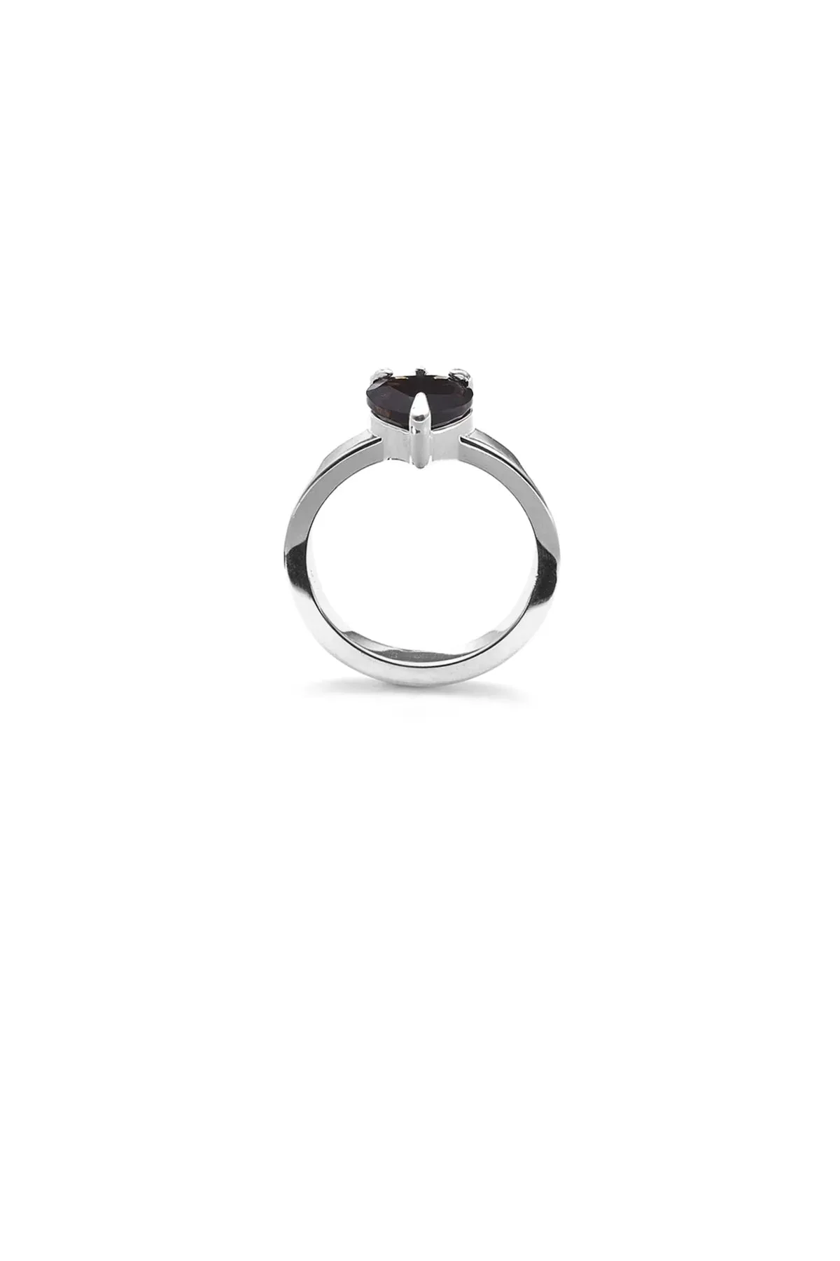 Stolen Girlfriends Club - Talon Ring Smokey Quartz