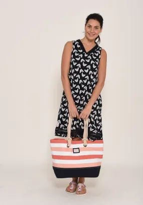 Stripe Beach Bag