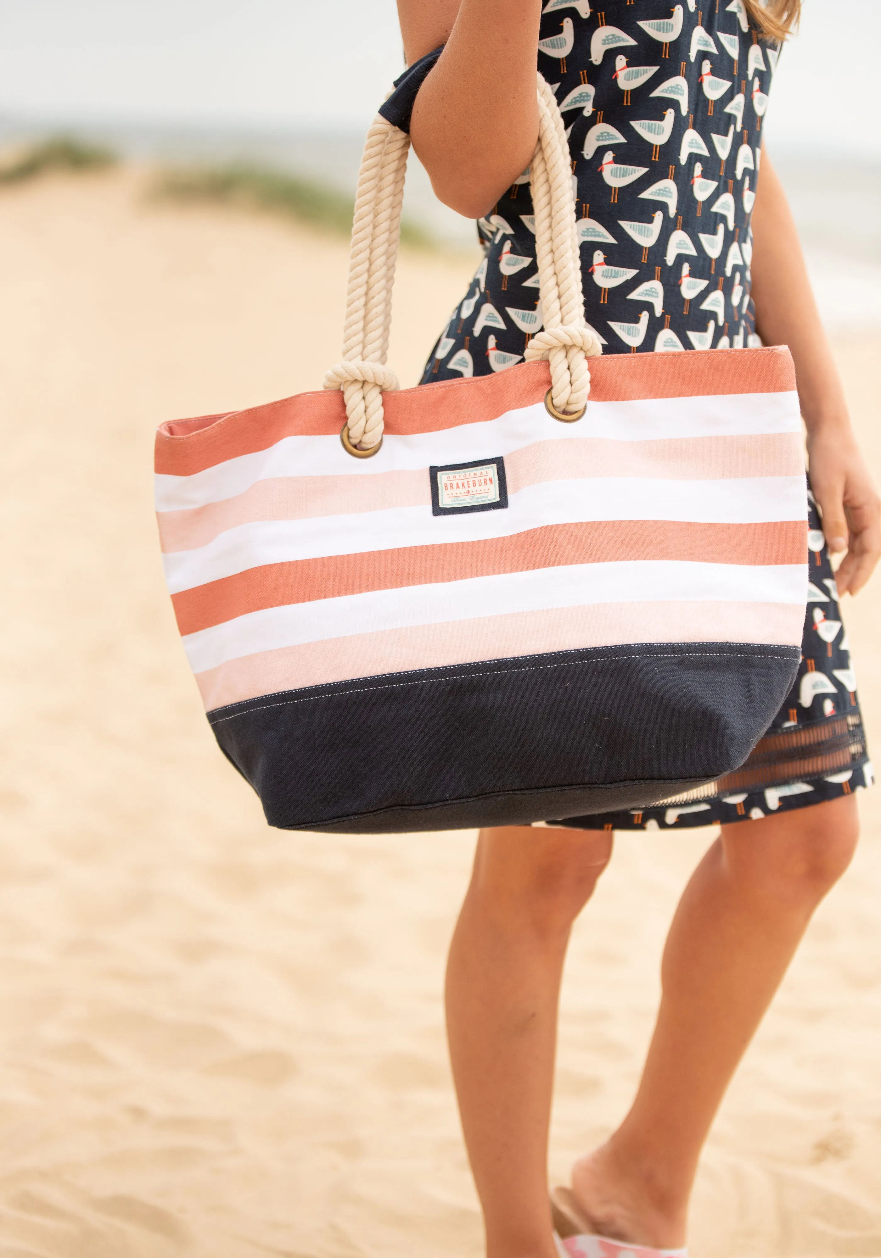 Stripe Beach Bag