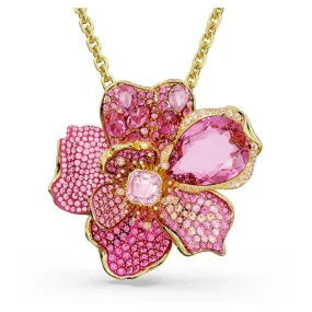 Swarovski Flower Pendant & Brooch