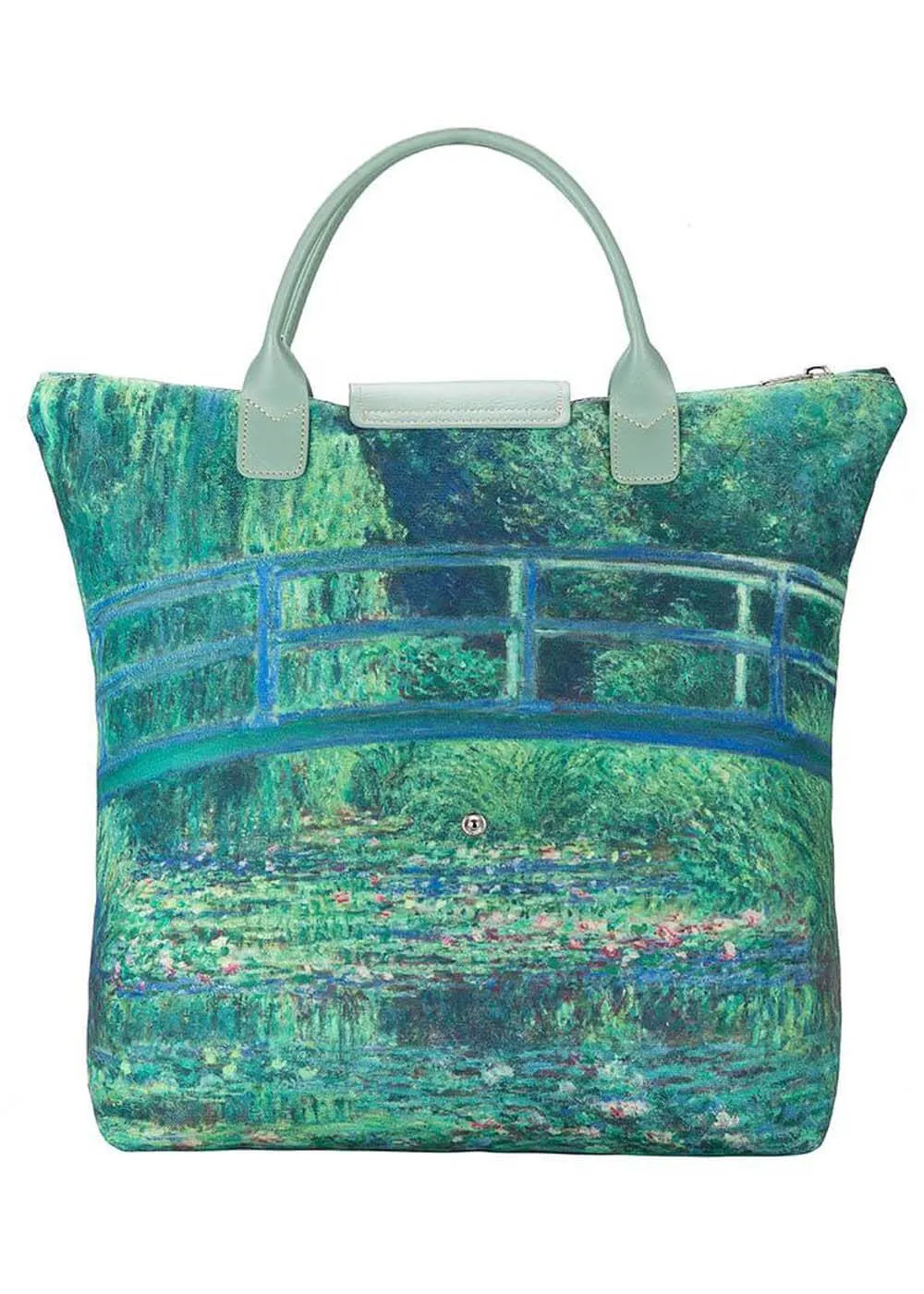 Tapestry Bags Monet The Water Lily Pond Foldable Bag