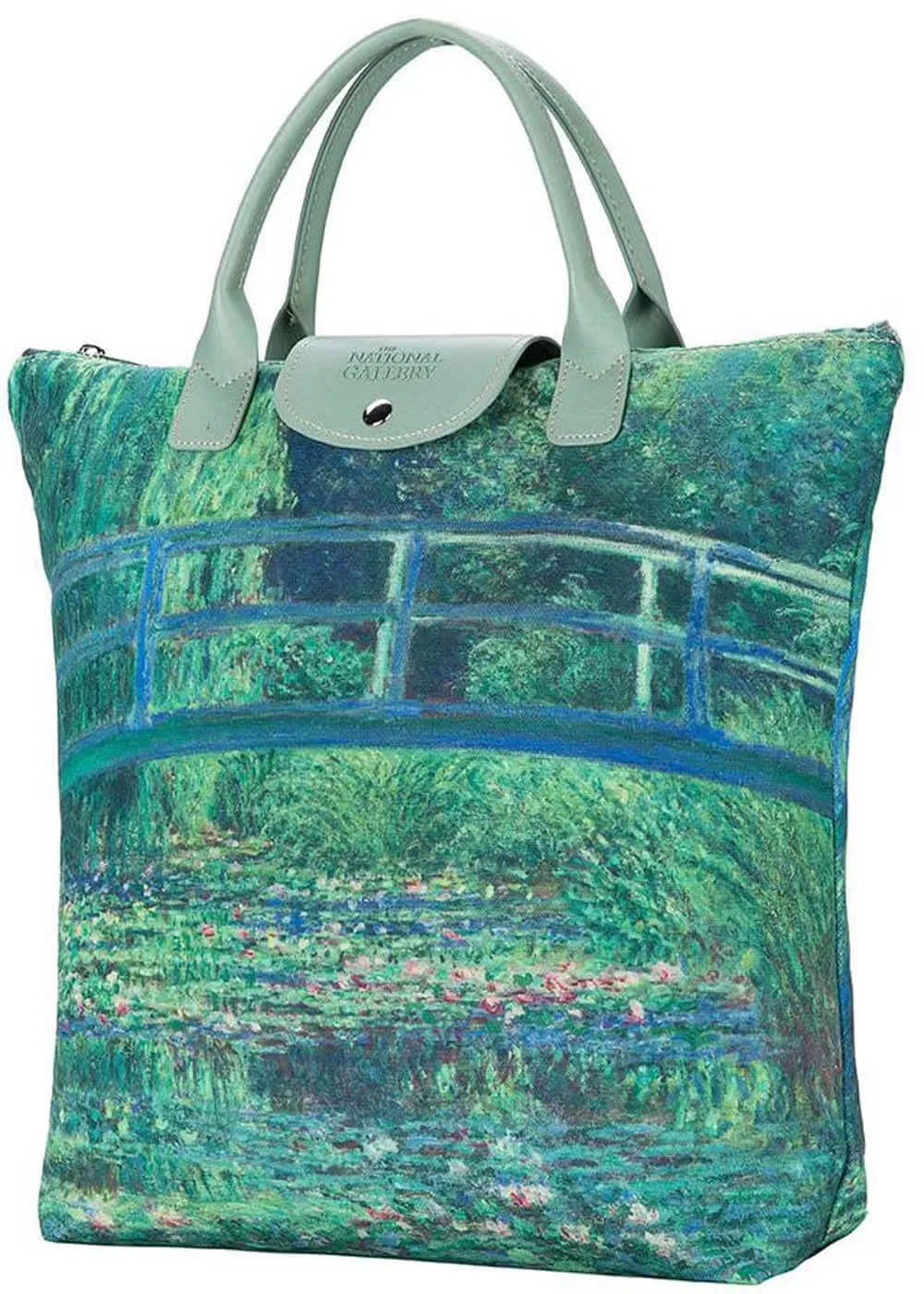 Tapestry Bags Monet The Water Lily Pond Foldable Bag