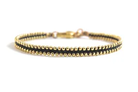 Teenie Crossroads Bracelet in Gold