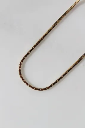 Textured Snake Chain