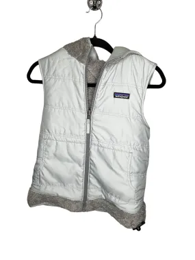 Vest Puffer & Quilted By Patagonia In Grey, Size: S