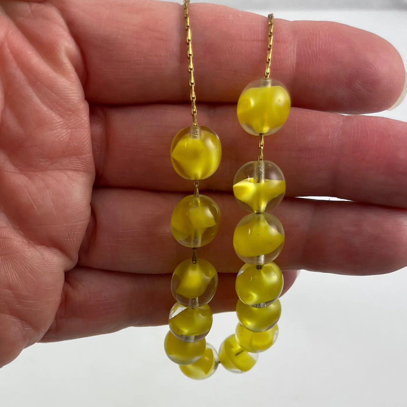 Vintage Greek Prayer Worry Beads Yellow