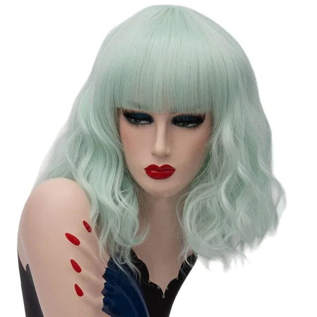 Wig Queen Kumara (Mint Blue)