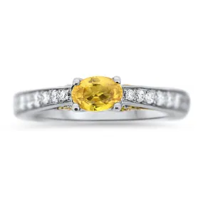 Yellow Sapphire Ring