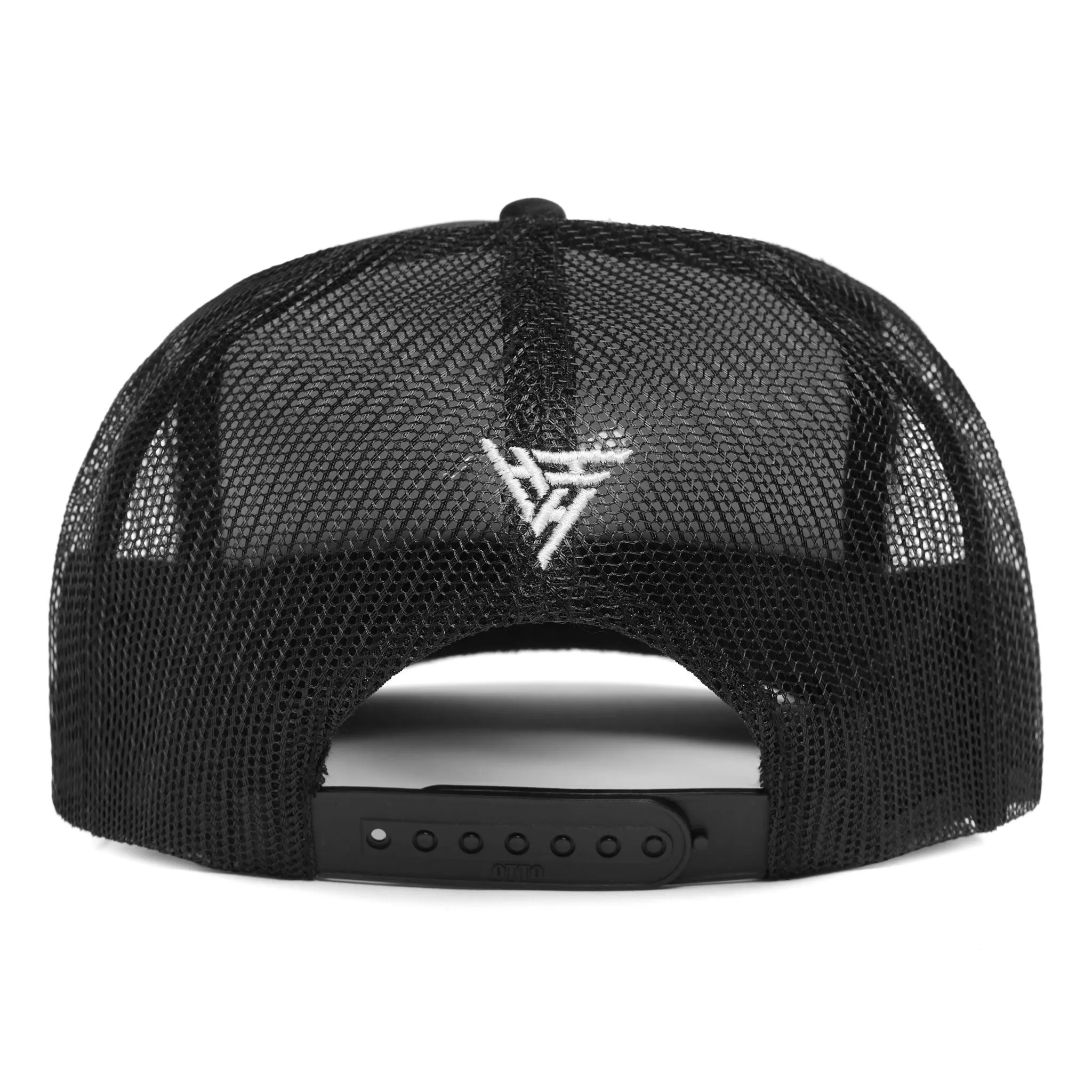 YUGIOH SLYFER TRUCKER HAT (BLACK/BLACK)